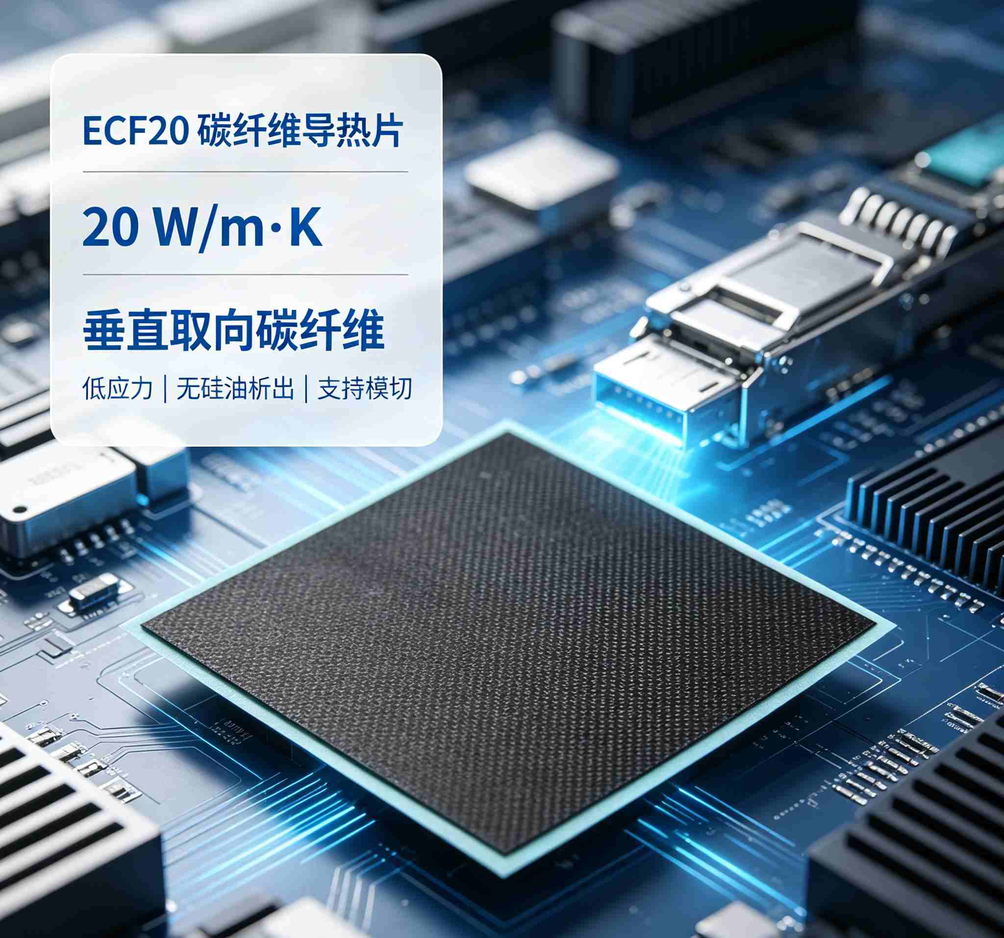 ECF20 碳纤维导热片（20W/m・K）